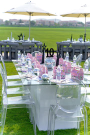 Le Minou Regal  Glass Dining Table Box | Contemporary-Style Dining Table