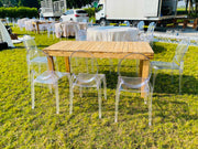 Sophia Ghost Acrylic Chair | Luxury Transparent Dinning Chair