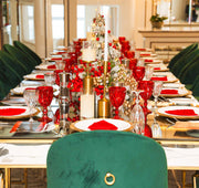 DAPHIN Velvet Chair | Green velvet Dinning Chair