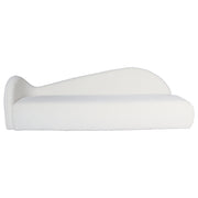 Curved Beige Bridal Sofa