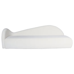 Curved Beige Bridal Sofa