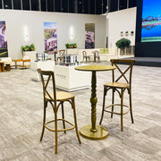 Crossback Barstool | Ergonomic Design Barstool