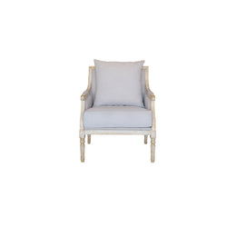 CABRIOLE Single Seater Sofa | Traditional Elegant Sofa