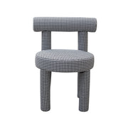 Camelia | Chair with Black and White Stripes