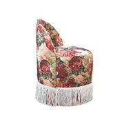 Floral Pouf | Floral Ottoman Pouf