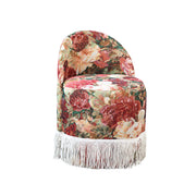 Floral Pouf | Floral Ottoman Pouf
