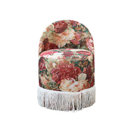 Floral Pouf | Floral Ottoman Pouf