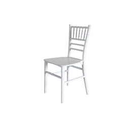 White Kids chair on a white background
