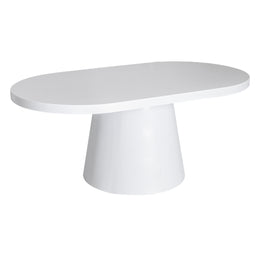 Cloud Coffee Table | Rustic Coffee Table | Cute Oval Coffee Table