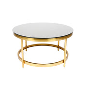 Coffee Table HA317 | Gold Glass Top Coffee table | Elegant Coffee Table