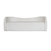 Curvo Snow Bridal Velvet Sofa Beige | Bridal Lounge Sofa