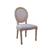 Wooden chair on a white background