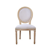 Dior Antique Painting Beech Wood Frame Chair | Event Bistro Dinning Chair