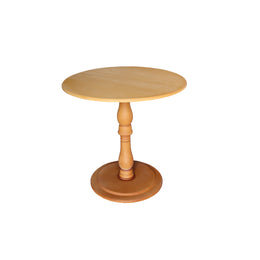 Dior Cafe Round Wooden Finish | Oak Wood Dinning Table