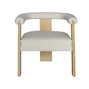 Elba Curve Arm Chair | Distinct Design Modern Chair