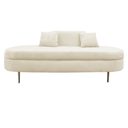 Evangeline Velvet Parisian Sofa | Wedding Stage Seating | Bridal Sofa for Rent