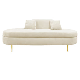 Evangeline Velvet Parisian Sofa | Wedding Stage Seating | Bridal Sofa for Rent