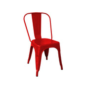 White Industrial Chair