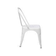White Industrial Chair