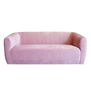 Velvet Pink 3 Seater Sofa