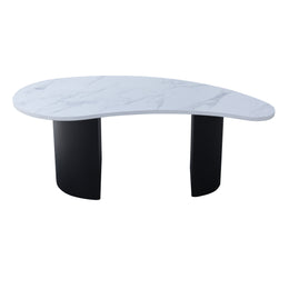 Lagos Kidney Coffee Table | Natural Sculptural Coffee Table for events | Organic Kidney-Shaped