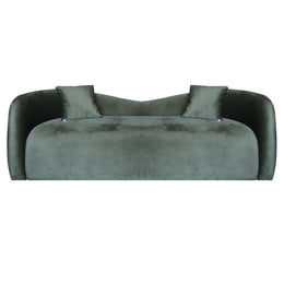 Olive Green Curvo Plus Bridal Sofa