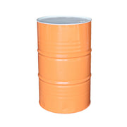 Orange Cocktail Table | Round Metallic Cocktail table