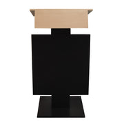 Presentation Pulpit, portable podium, lecture podium, Wooden Mobile Stand 