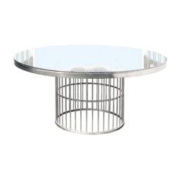Terra Silver Round Table