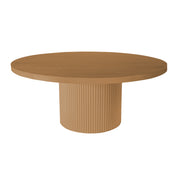 Terra Wooden Brown Dinning Table | Natural Wood Finish Dinning Table