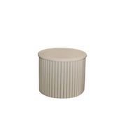Terra Small Coffee Table  | Tea Table | Side Table | Flute Accent Table