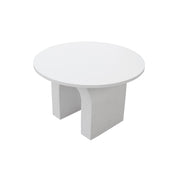 U - Shaped Stone Finish Coffee Table | Arch Side Table | Unique Coffee Table