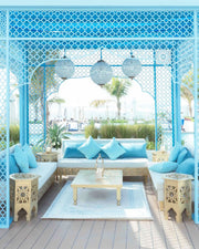 Arabic Coffee Table  Small | Classic Middle Eastern Style| Small Arabic Style Coffee Table
