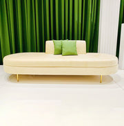 Evangeline Velvet Parisian Sofa | Wedding Stage Seating | Bridal Sofa for Rent