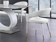 Destiny 23 | Modern Curve Dinning Chair | Luxury Back Curve Dinning Chair
