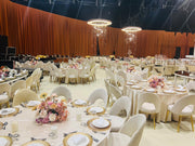 SAARINEN Chair | Velvet Chair With Golden Legs