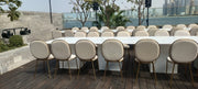 Stay Chair Beige | Modern Classic Events Dinning Chair