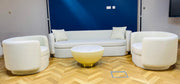 Koba Single Seater Sofa | Plush Seating | Elegant Luxe | Modern Comfy Sofa