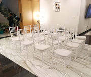 Chivari White Chair | Matte White Dinning Chair