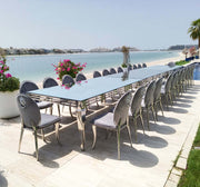 Lion Head Knocker Silver Grey | Grey Velvet Silver Lion Hook Dinning Chair