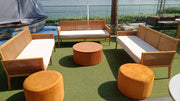 Antonia Arm 3 Seater | Outdoor Lounge Sofa | Elegant Wooden Sofa