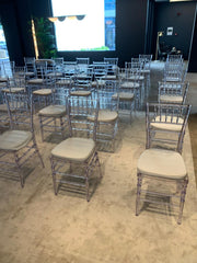 Chivari Acrylic Chair | Luxury Transparent Dinning Chair | Modern Acrylic Dinning Chair