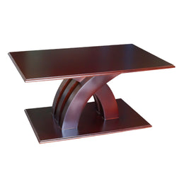 Arch Base Coffee Table | X Base Accent | Side Table | Tea Table | Unique Accent Coffee Table