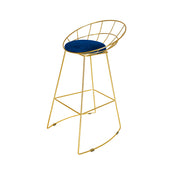 Florance Bar Stool in Multiple Colors | Golden Bar Stool