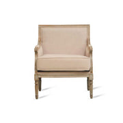 CABRIOLE Single Seater Sofa | Traditional Elegant Sofa