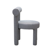 Camelia | Chair with Black and White Stripes