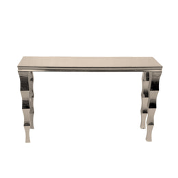 Bar/Perfume Silver Rec Table Mirror Top