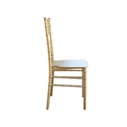 Chivari Gold Chair | Luxury Light Weight Dinning Chair