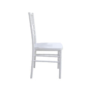 Chivari White Chair | Matte White Dinning Chair