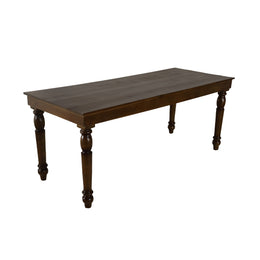 Rec Dark Wood Dinning Table